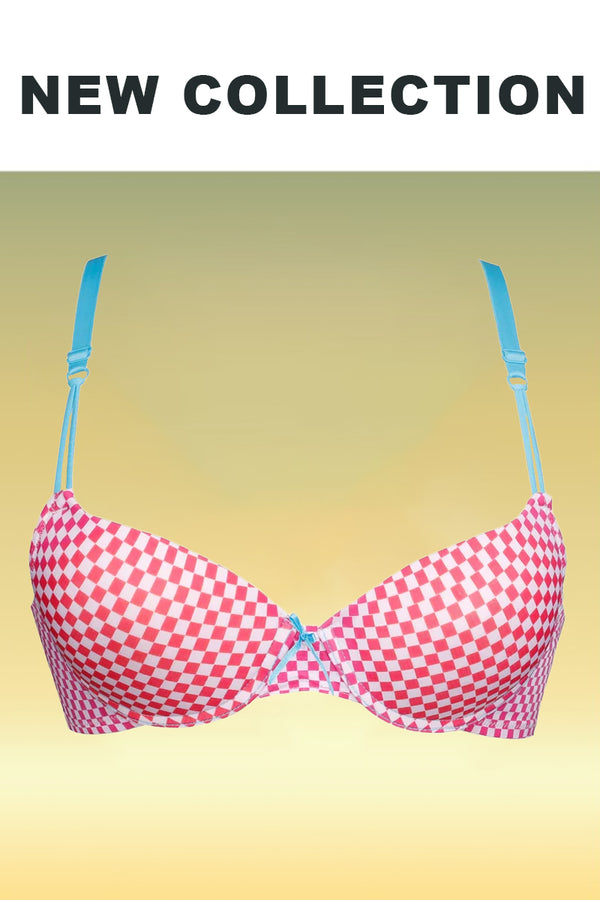 Pink Play Date Padded T-Shirt Bra