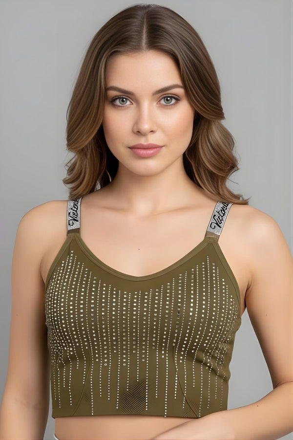 Luxe Victoria Top - Green