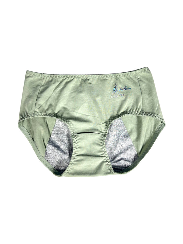 Light Green Leak Proof Double Layered Period Underwear