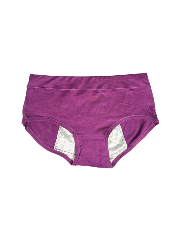 Purple Proof Double Layered Period Underwear