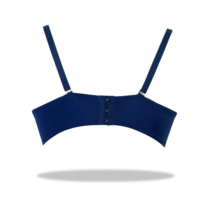 Lacy Lizzie-Half Cup Lace Bra - Espicopink