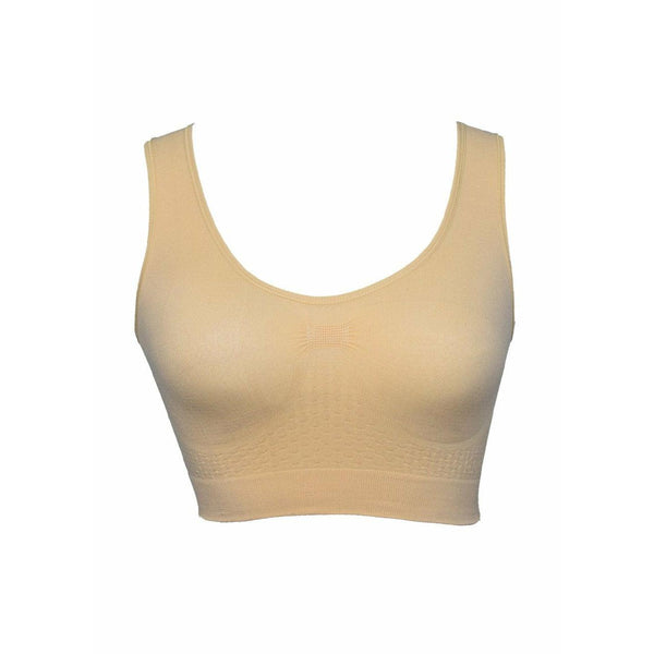 Non-Padded Seamless Bra - Espicopink