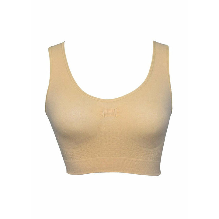 Non-Padded Seamless Bra - Espicopink