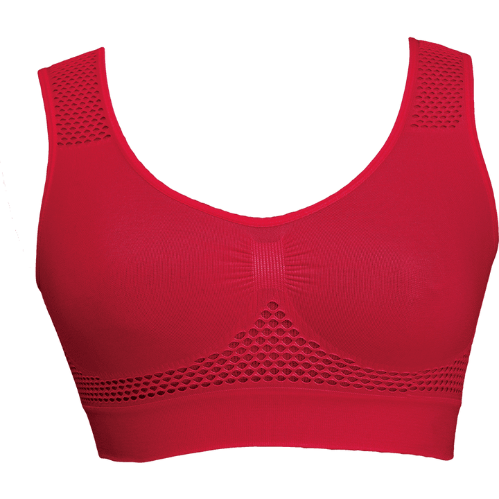 Fennel - Stretchable Seamless Non-Padded Air Bra - Espicopink
