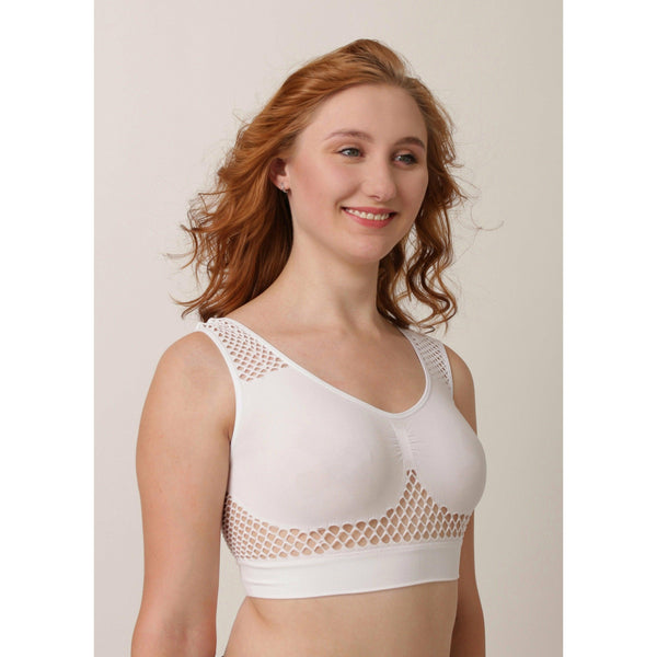 Fennel - Stretchable Seamless Non-Padded Air Bra - Espicopink