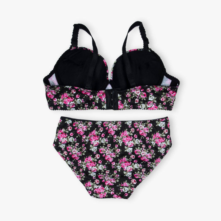 Blue Floral Padded Set - Espicopink