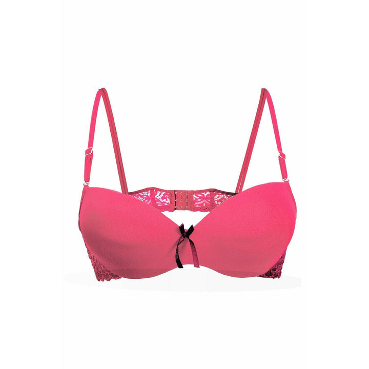 Medusa Padded Balconette Bra - Espicopink