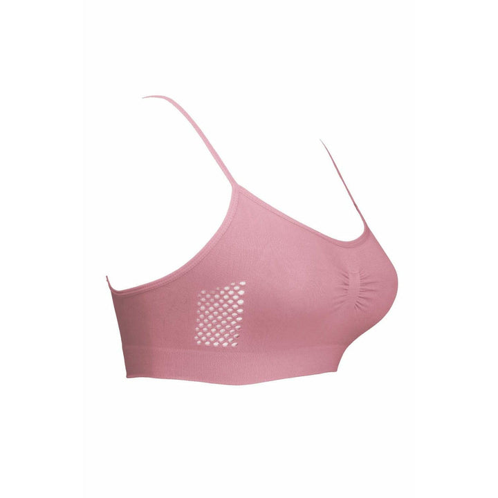 Non-Padded Scilla Sports Bra - Espicopink