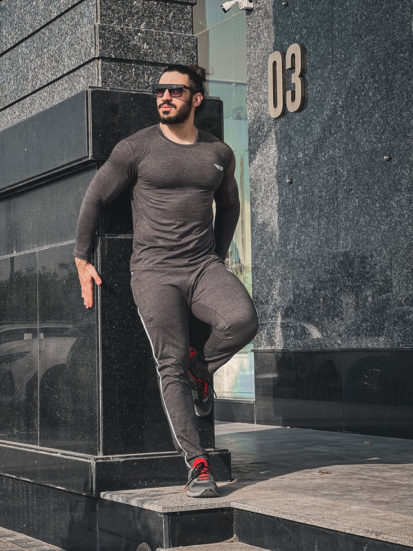 Charcoal GM Premium Viscose Tracksuit